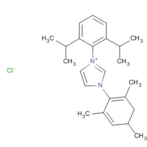 Structure of 1-(2,6-Diisopropylphenyl)-3-(2,4,6-triMethylphenyl)-4,5-dihydroiMidazoliuM chloride