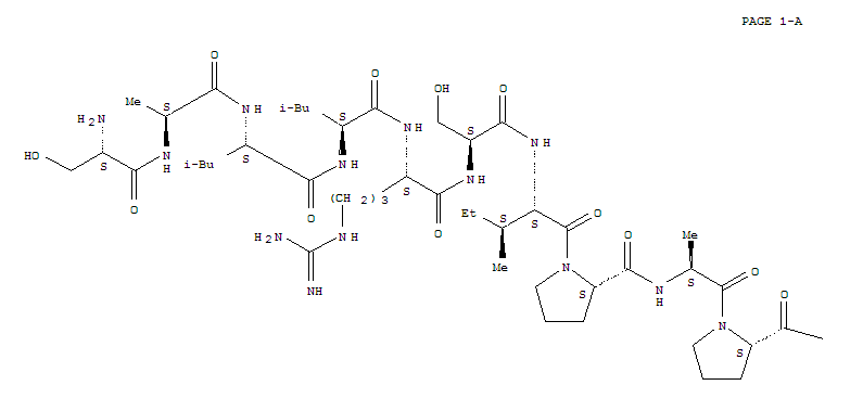 Structure of COLIVELIN