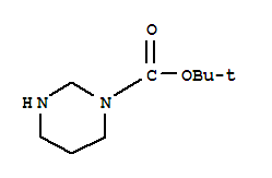 Structure of TERT-BUTYL TETRAHYDROPYRIMIDINE-1(2H)-CARBOXYLATE
