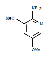 Structure of 3,5-DIMETHOXYPYRIDIN-2-AMINE