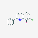 Structure of 7-Chloro-8-fluoro-2-phenylquinoline