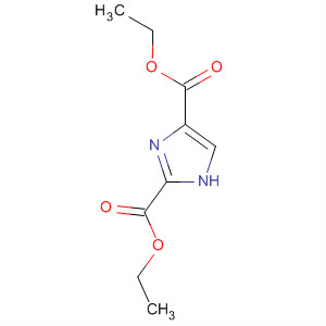 1H-Imidazole-2,4-dicarboxylic acid, diethyl ester结构式