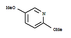 Structure of 2,5-DIMETHOXYPYRIDINE