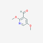 Structure of 2,5-DIMETHOXYNICOTINALDEHYDE