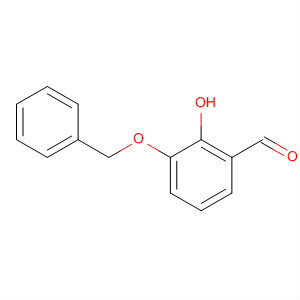 Benzaldehyde, 2-hydroxy-3-(phenylmethoxy)-结构式
