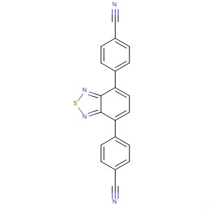 Benzonitrile, 4,4'-(2,1,3-benzothiadiazole-4,7-diyl)bis-结构式