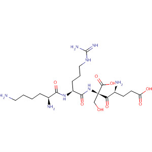 Structure of L-Serine, L-lysyl-L-arginyl-L-a-glutamyl-