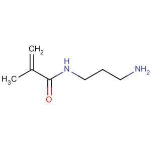 Structure of 2-Propenamide, N-(3-aminopropyl)-2-methyl-
