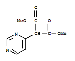 Structure of Dimethyl 2-(pyrimidin-4-yl)maloante