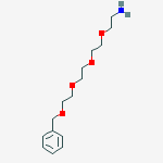 1-Phenyl-2,5,8,11-tetraoxatridecan-13-amine结构式