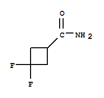 Structure of Cyclobutanecarboxamide,3,3-difluoro-