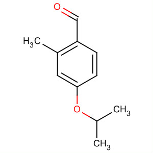 Structure of Benzaldehyde, 2-methyl-4-(1-methylethoxy)-
