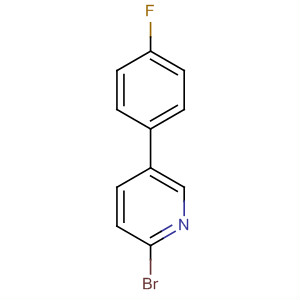 Structure of Pyridine, 2-bromo-5-(4-fluorophenyl)-