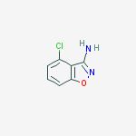 4-chloro-1,2-benzoxazol-3-amine结构式