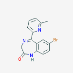 Structure of 6-Methyl Bromazepam