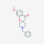 1'-Benzyl-7-methoxy-spiro[chromane-2,4'-piperidine]-4-one结构式