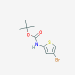 Structure of tert-Butyl (4-bromothiophen-2-yl)carbamate