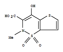 Structure of methyl 4-hydroxy-2-methyl-2H-thieno[2,3-e][1,2]thiazine-3-carboxylate 1,1-dioxide