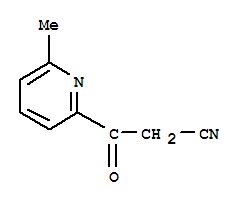 Structure of 3-(6-METHYLPYRIDIN-2-YL)-3-OXOPROPANENITRILE