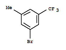 Structure of 3-BROMO-5-(TRIFLUOROMETHYL)TOLUENE