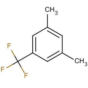 Structure of Benzene, 1,3-dimethyl-5-(trifluoromethyl)-
