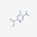 Structure of Methyl 5-aMino-4-Methylpyridine-2-carboxylate