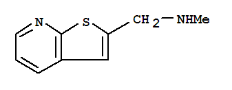 Structure of N-METHYL-N-(THIENO[2,3-B]PYRIDIN-2-YLMETHYL)AMINE