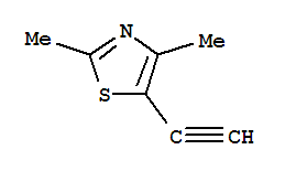 Structure of 2,4-DIMETHYL-5-ETHYNYL-1,3-THIAZOLE