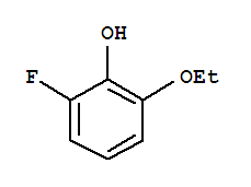 Structure of Phenol,  2-ethoxy-6-fluoro-