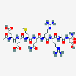 Structure of SNAP-8  N-Acetyl-L-alpha-glutamyl-L-alpha-glutamyl-L-methionyl-L-glutaminyl-L-arginyl-L-arginyl-L-alanyl-L-alpha-asparagine