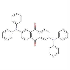 Structure of 9,10-Anthracenedione, 2,6-bis(diphenylamino)-