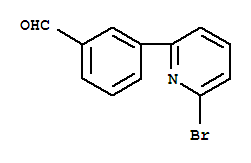 Structure of 3-(3-Methoxypyridin-2-yl)benzaldehyde