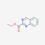 Structure of ethyl quinazoline-2-carboxylate