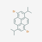 Structure of 1,6-Diisopropyl-3,8-dibromopyrene
