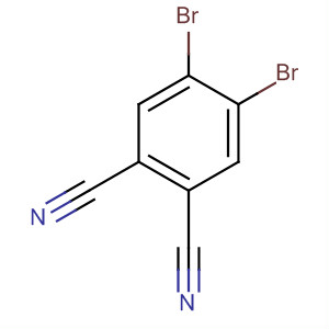 Structure of 1,2-Benzenedicarbonitrile, 4,5-dibromo-