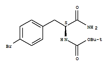 Structure of BOC-L-4-BR-PHE-NH2