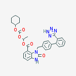 Structure of O-Desethyl Candesartan Cilexetil
