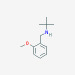 Structure of N-(tert-butyl)-N-(2-methoxybenzyl)amine