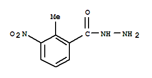 Structure of 2-METHYL-3-NITROBENZOHYDRAZIDE