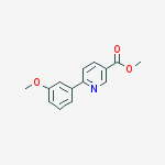 Structure of METHYL 6-(3-METHOXYPHENYL)NICOTINATE