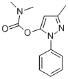 (5-methyl-2-phenyl-pyrazol-3-yl) N,N-dimethylcarbamate结构式