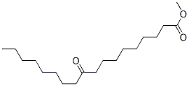 10-Oxooctadecanoic acid methyl ester结构式
