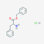 Structure of D-Phenylalanine benzyl ester hydrochloride