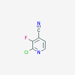 Structure of 4-Cyano-2-fluoropyridine