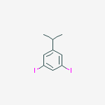 Structure of 1,3-DIIODO-5-(1-METHYLETHYL)BENZENE