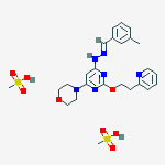Structure of Apilimod mesylate