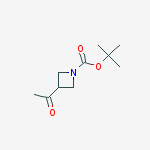 Structure of 1-Boc-3-acetyl-azetidine