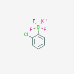 Potassium (2-chlorophenyl)(trifluoro)borate(1-)结构式