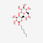 Structure of HEXYL B-D-MALTOPYRANOSIDE