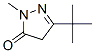 Structure of 3-TERT-BUTYL-1-METHYL-2-PYRAZOLIN-5-ONE